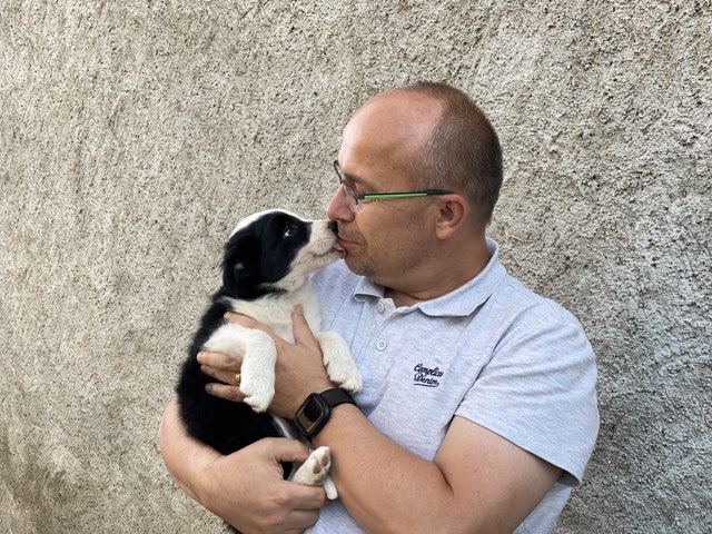 Petr SLIVKA se štěnětem